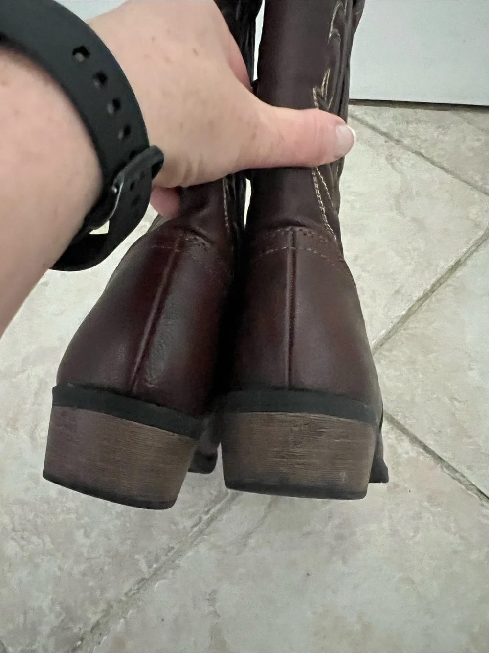 Kids' Montana Western Boots - Cat & Jack™ Brown 3